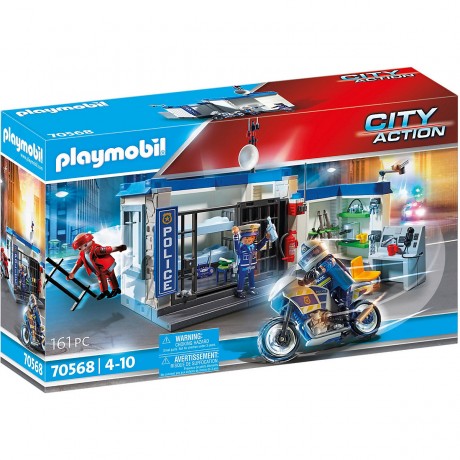 PLAYMOBIL PLAYMOBIL 70568 Polizei: Flucht aus dem Gefangnis PLAYMOBIL 70568 Полиция: Побег из тюрьмы