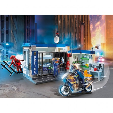 PLAYMOBIL PLAYMOBIL 70568 Polizei: Flucht aus dem Gefangnis PLAYMOBIL 70568 Полиция: Побег из тюрьмы