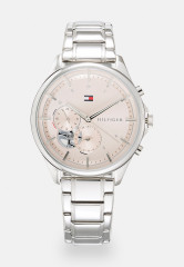 Tommy Hilfiger QUINN Chronograph watch silvercoloured/blush QUINN часы с хронографом серебристый/румяный