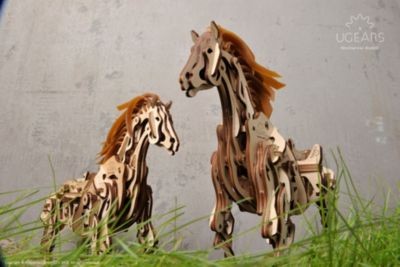 UGEARS Modellbausatz MECHANISCHES PFERD Комплект модели МЕХАНИЧЕСКАЯ ЛОШАДЬ