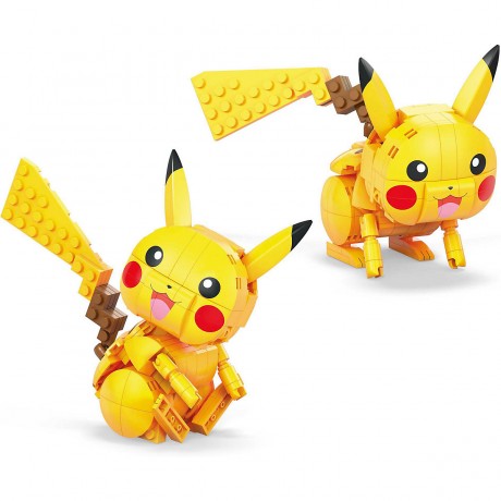 Mattel Mega Construx Pokemon Medium Pikachu Mega Construx Покемон Средний Пикачу