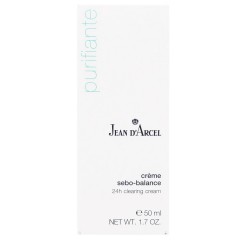 JEAN D'ARCEL creme sebo-balance  PURIFIANTE 24h Gesichtscreme Talgfluss wird vermindert  creme sebo-balance PURIFIANTE 24-часовой крем для лица уменьшает выделение кожного сала