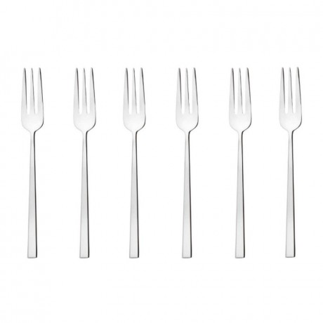 Sambonet Sambonet Rock Edelstahl 18/10 Kuchengabeln Set 6-tlg. Набор вилок для торта Sambonet Rock из нержавеющей стали 18/10, 6 шт.