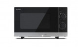 Sharp YC-PS201AE-S Микроволновая печь, серия YC, 700 Вт, 20 л, без гриля, поворотный стол, серебристая