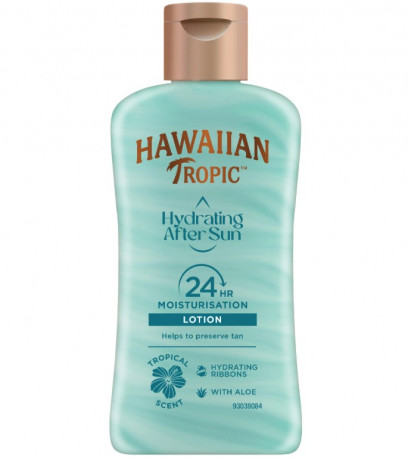 Hawaiian Tropic Hydration After Sun Lotion Лосьон после загара с алоэ вера, нелипкая и нежирная формула, тропический аромат, 180мл