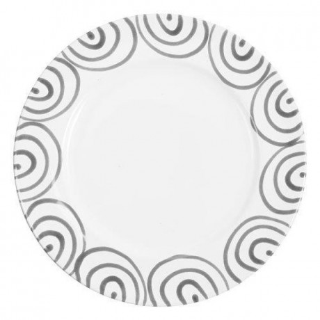 Gmundner Keramik Gmundner Keramik Graugeflammt Speiseteller Gourmet d: 29 cm / h: 2,2 cm Gmundner керамическая серая тарелка для гурманов с пламенем д: 29 см / высота: 2,2 см