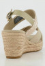 Tommy Hilfiger Wedge sandals sandalwood босоножки на танкетке сандаловое дерево