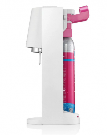 SodaStream Terra Standart Pack White, Аппарат для газирования воды белый (Германия), 1 л, с CO баллоном Quick Connect и бутылкой, сифон для газировки, белый