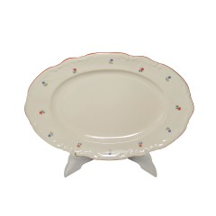 Bareuther Bavaria Овально блюдо молочного цвета, 33см, Германия, 1960-70гг.