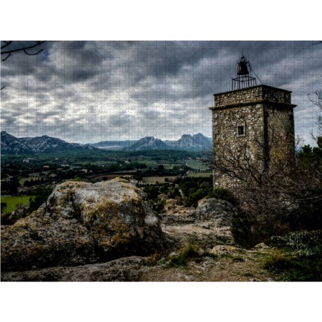 CALVENDO Puzzle CALVENDO Puzzle Eygallieres alten Dorf am Fusse des Alpilles Пазл CALVENDO Puzzle Древняя деревня Эйгальер у подножия Альпий