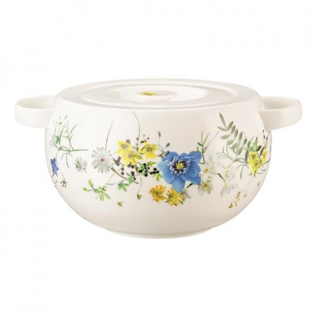 Rosenthal Rosenthal Brillance Fleurs des Alpes Schussel mit Deckel 3,00 L Чаша Rosenthal Brillance Fleurs des Alpes с крышкой 3,00 л