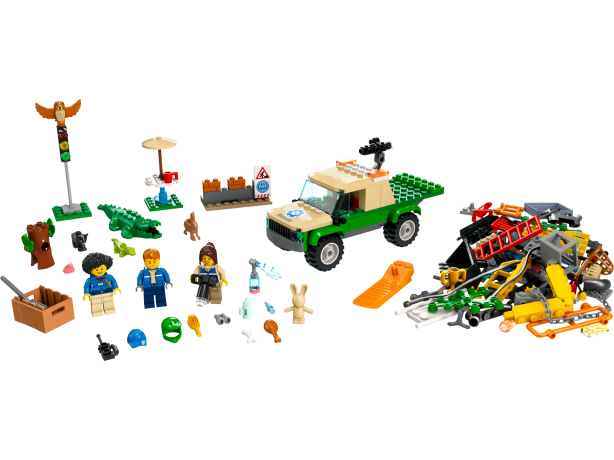 Lego Tierrettungsmissionen миссии по спасению животных