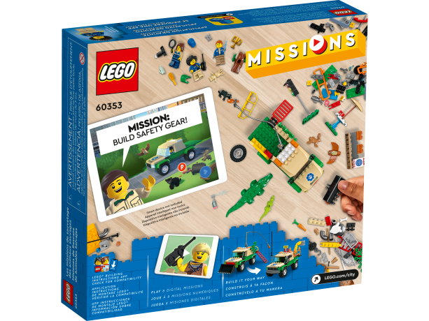 Lego Tierrettungsmissionen миссии по спасению животных