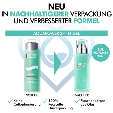 Biotherm SPF14 Gesichtsgel гель для лица SPF14