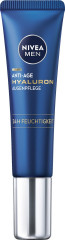 NIVEA MEN Anti-Age Hyaluron Augenpflege, 15 ml, Нивеа Мужской крем для глаз гиалуроновая кислота, витамин E anti-age 15 мл