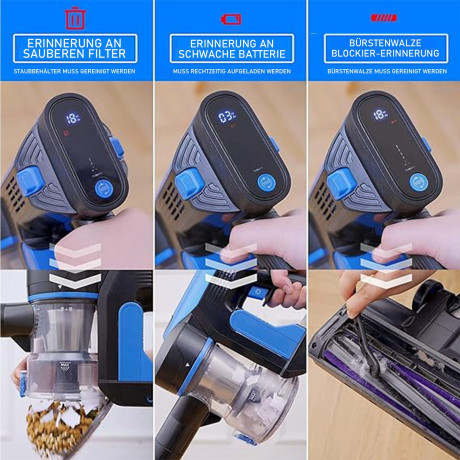 FixtFixer FixtFixer Akku-Handstaubsauger Akku Staubsauger,Akku Handstaubsauger,Akkusauger 8 in 1, Akku-Stielstaubsauger,Staubsauger Kabellos 300W/33000Pa  Беспроводной ручной пылесос FixtFixer, беспроводной ручной пылесос, беспроводной пылесос 8 в 1, бесп