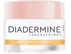 DIADERMINE Lift+ Tagespflege Glow 50ml, Дневной крем для лица Diadermine Lift+ Glow, антивозрастной 30+, с гиалуроновой кислотой и растительным коллагеном, увлажняющий, придаёт сияние, 50 мл