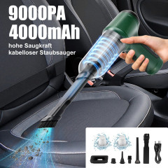 7Magic 7Magic Akku-Handstaubsauger Kabelloser Handstaubsauger, 9000PA Mini Handstaubsauger Akku Stark, 120 W, beutellos, 4000mah 120W Autostaubsauger Wiederaufladbar, mit HEPA Filter  Беспроводной ручной пылесос 7Magic, беспроводной ручной пылесос, аккуму