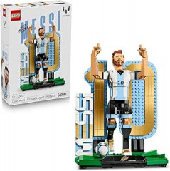 LEGO Icons Football Legend 43015 (Дания) Конструктор Лионель Месси, 958 деталей, минифигурка футболиста, коллекционная модель