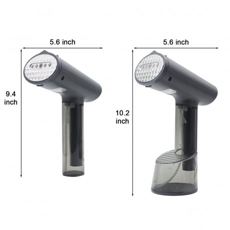 GelldG GelldG Dampfburste Dampfglatter, 1500W Steamer Reisebugeleisen Handheld Garment Steamer  Паровая щетка GelldG Steam Smoother, отпариватель мощностью 1500 Вт, портативный утюг для путешествий, отпариватель для одежды