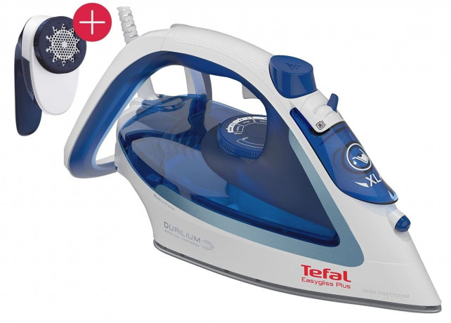 Tefal Tefal Dampfbugeleisen Easygliss, 2700,00 W, Tefal Durilium Bugeleisen mit 150g Dampfstoss + JB1013 Fusselrasierer  Паровой утюг Tefal Easygliss, 2700,00 Вт, утюг Tefal Durilium с паровой подачей 150 г + устройство для бритья JB1013