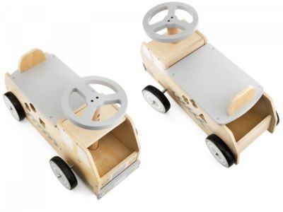 mamabrum Aufsitzauto aus Holz Rutschauto mit Aufbewahrungsfach Деревянная ездовая машина с багажным отделением