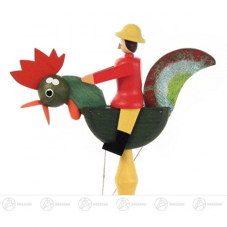 Spielzeug Pendelhahn  Hohe ca 17 cm NEU Игрушка маятник петух высокий около 17 см НОВИНКА