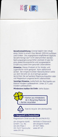 Mivolis Magnesium Citrat 400 Granulat Sticks 20 St, 120 g,  Магний-Цитрат в гранулах в стиках для мышц и нервов, с фруктовым апельсиновым вкусом, 20 шт х 6 г (120г)