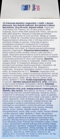 Mivolis Magnesium Citrat 400 Granulat Sticks 20 St, 120 g,  Магний-Цитрат в гранулах в стиках для мышц и нервов, с фруктовым апельсиновым вкусом, 20 шт х 6 г (120г)