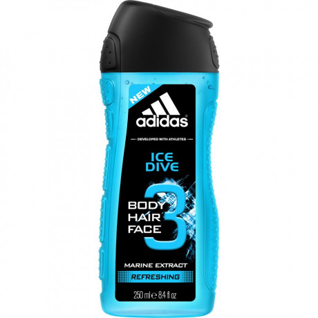 adidas (Адидас) Ice Dive Shower Gel Гель для душа, 300 мл