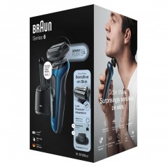 Braun Elektrischer Rasierer fur Manner quot;Series 6 60-B7200ccquot; in Blau  Электробритва для мужчин quot;Серия 6 60-B7200ccquot; в синем