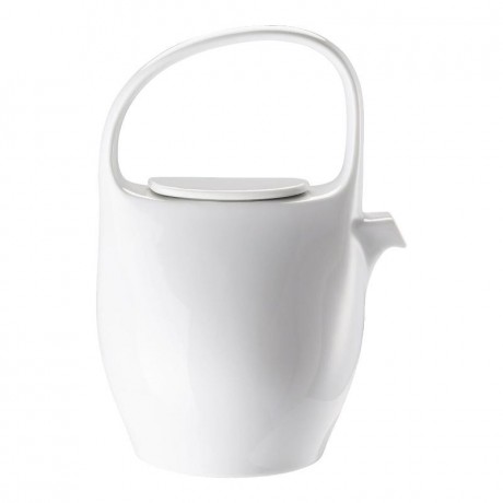 Rosenthal Rosenthal Junto Weiss - Porzellan Teekanne 6 Personen 1,30 L Rosenthal Junto Weiss - Чайник фарфоровый на 6 персон 1,30 л