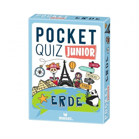 moses. Verlag Pocket Quiz junior Erde Карманная викторина юниор земли