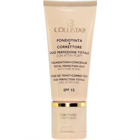 Collistar (Коллистар) Teint Foundation База для макияжа + Concealer Консилер Total Perfection Duo, Nr. 1 Ivory / 31,50 мл