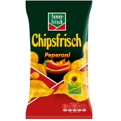 Funny-frisch Картофельные чипсы со вкусом пепперони 175г