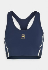 Tommy Hilfiger MID SCULPT BRA Medium support sports bra desert sky MID SCULPT BRA Спортивный бюстгальтер со средней поддержкой небо пустыни