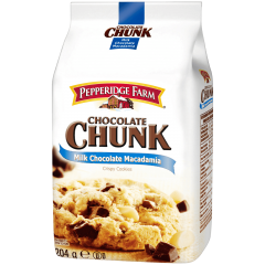 Pepperidge Farm Chocolate Chunk Milk Chocolate Macadamia Печенье с шоколадом 204г