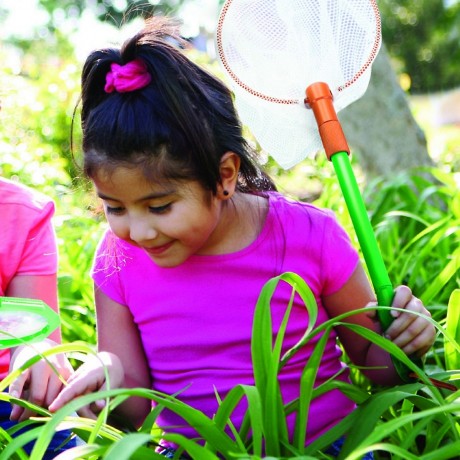 Edu-Toys Teleskopkescher mit 2-Wege-Betrachter Телескопический подсак с двусторонним просмотром