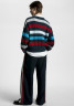Tommy Hilfiger STRIPE CABLE CREW NECK Jumper multicolored stp ПОЛОСКА CABLE CREW NECK Джемперы разноцветный стп