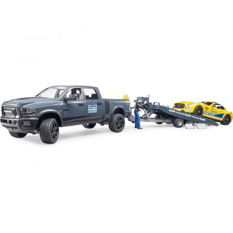 Bruder 02504 RAM 2500 Power Wagon und  Roadster Racing Team 02504 RAM 2500 Power Wagon и гоночная команда родстеров