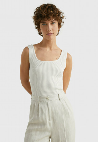 Tommy Hilfiger SLIM FIT Top weathered white SLIM FIT отлично выветрившийся белый