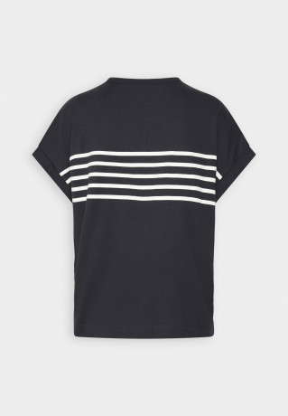 Tommy Hilfiger STRIPE Print T-shirt breton desert sky/white ПОЛОСКА Футболка с принтом бретонская пустыня небо/белый