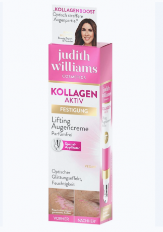 Judith Williams Kollagen Aktiv augencreme 15ml Крем для кожи вокруг глаз , лифтинг и упругость, от морщин и тёмных кругов, с растительным коллагеном, 15 мл