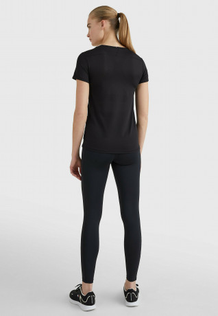 Tommy Hilfiger SPORT FLAG Print T-shirt black SPORT FLAG Футболка с принтом черный