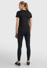 Tommy Hilfiger SPORT FLAG Print T-shirt black SPORT FLAG Футболка с принтом черный