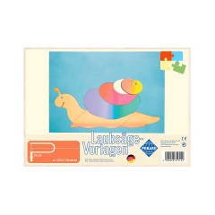 Pebaro Laubsagevorlage Schnecke Шаблон листвы улитки