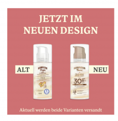 Hawaiian Tropic Hydrating Protection Face Lotion LSF 30 50ml, Увлажняющий солнцезащитный лосьон для лица SPF 30, нежный тропический аромат, 50мл