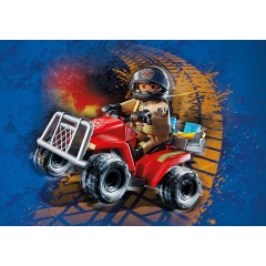 PLAYMOBIL PLAYMOBIL 71090 Feuerwehr-Speed Quad PLAYMOBIL 71090 Пожарный скоростной квадроцикл