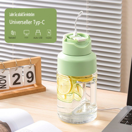 KOMIRO KOMIRO Smoothie-Maker Selbstruhrender Kaffeebecher, Milchbecher, automatischer Ruhrbecher KOMIRO Smoothie Maker Самоперемешивающаяся кофейная кружка, чашка для молока, кружка с автоматическим перемешиванием