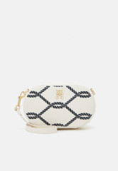 Tommy Hilfiger TIMELESS CAMERA BAG ROPE Across body bag weathered white TIMELESS CAMERA BAG ROPE — Сумка через плечо выветрившийся белый
